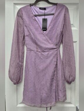 NWT Nasty Gal Wrap Dress